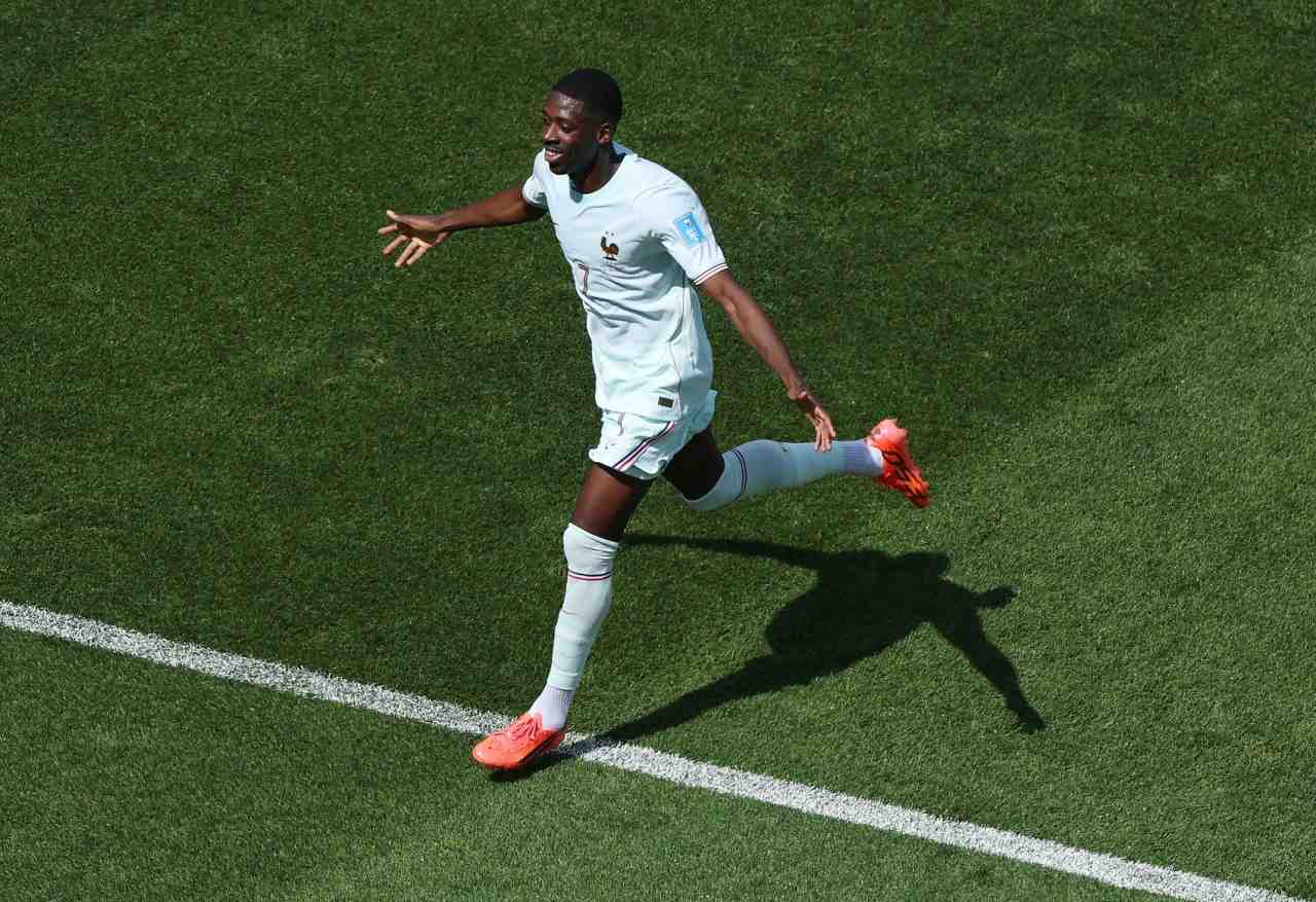 巴黎官方：登贝莱和门德斯将获得短假，分别在周六和周日恢复训练